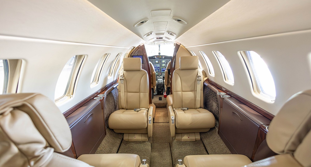 Interior of Jet
